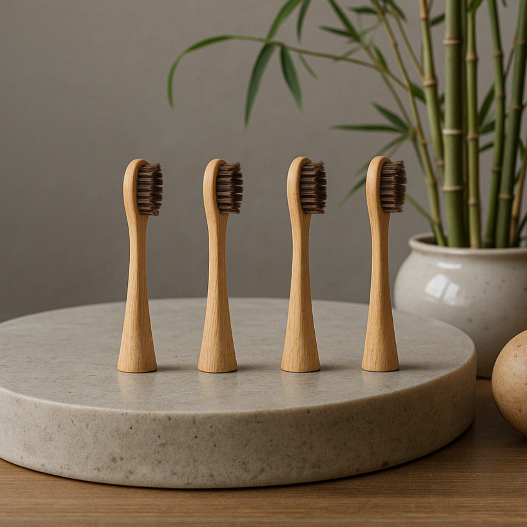Bamboo Replacement Heads (4 pcs)